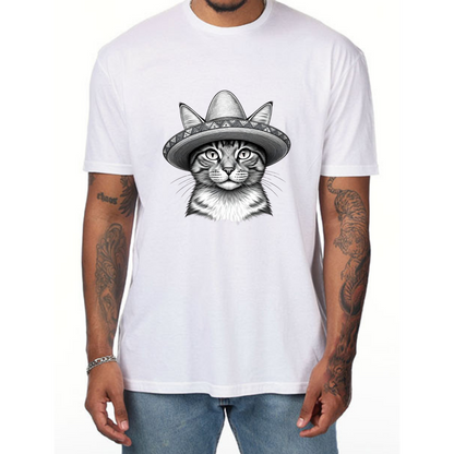 Cat Sombrero T-Shirt