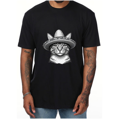 Cat Sombrero T-Shirt