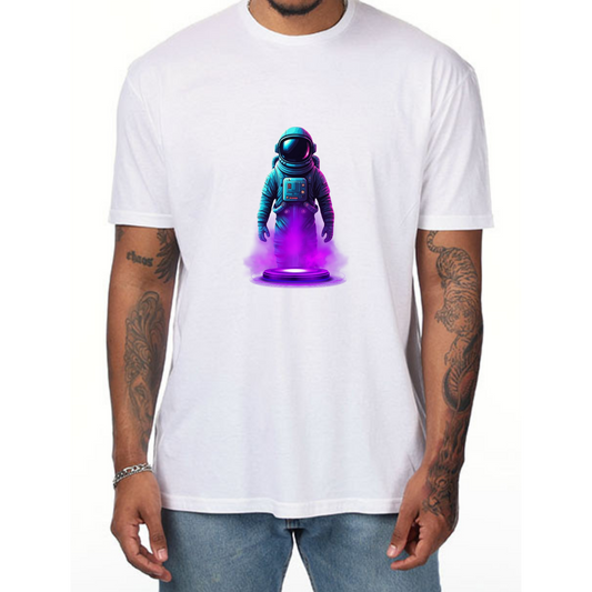 Neon Astronaut T-Shirt - Unique Men's Clothing - Vibrancy GG