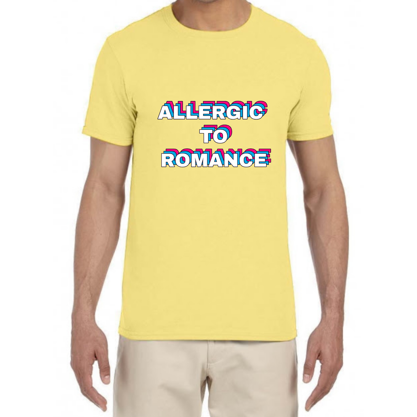 Allergic to Romance? Funny Anti-Valentine's Day T-Shirt