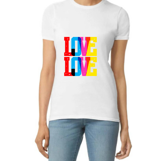 Love is Love: Colorful Valentine's Day T-Shirt