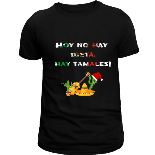 Mexican Christmas T-Shirt - "No Diet Today, There are Tamales!" - Mexican Pride in the USA - VibrancyGG