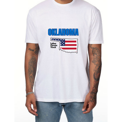 Oklahoma T-Shirt - Local Pride, Unique Style - For Men and Women - 100% Cotton - VibrancyGG