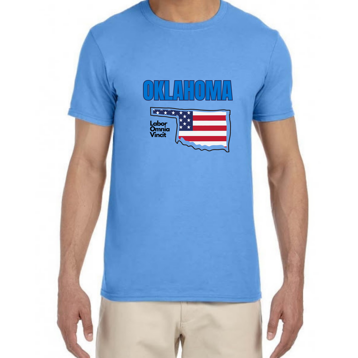 Oklahoma T-Shirt - Local Pride, Unique Style - For Men and Women - 100% Cotton - VibrancyGG