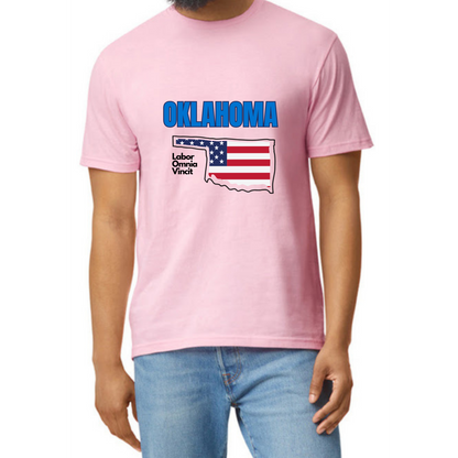 Oklahoma T-Shirt - Local Pride, Unique Style - For Men and Women - 100% Cotton - VibrancyGG