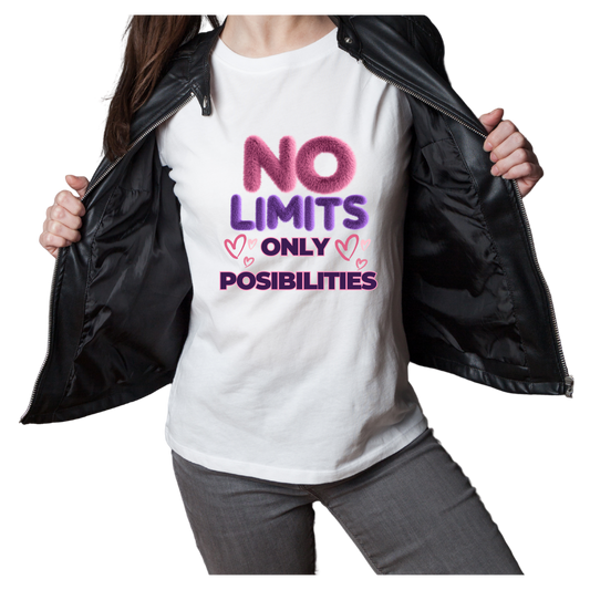 No Limits: The Inspirational Gift for Women this Christmas - Inspirational Shirt for Women - VibrancyGG